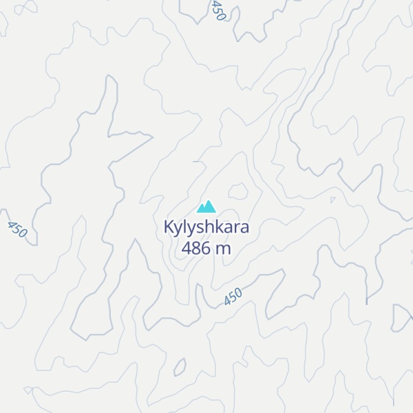 Map of Kylyshkara
