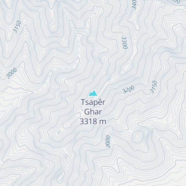 Map of Tsapêr Ghar