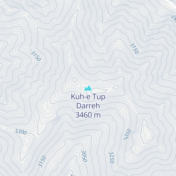 Map of Kuh-e Tup Darreh