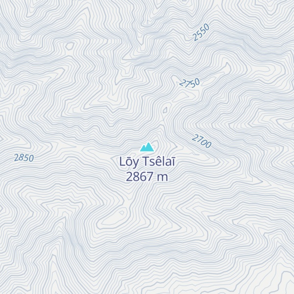 Map of Lōy Tsêlaī
