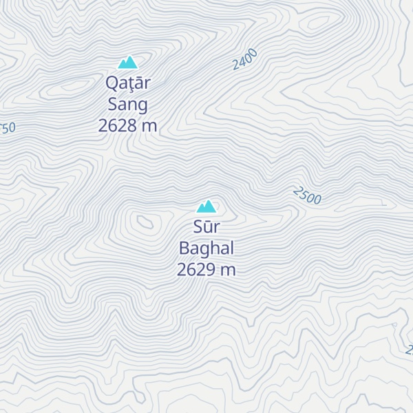 Map of Sūr Baghal