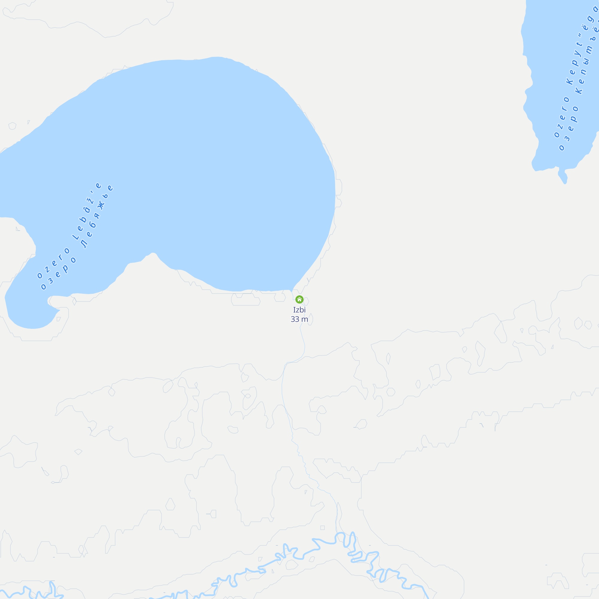 Izbi map