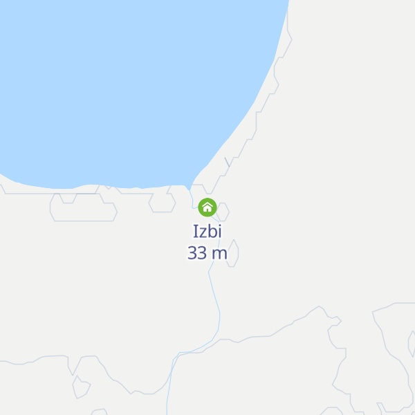 Map of Izbi