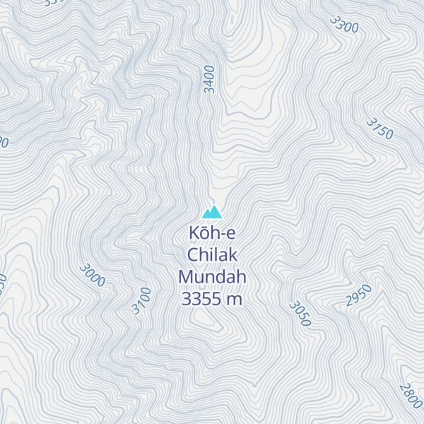 Map of Kōh-e Chilak Mundah