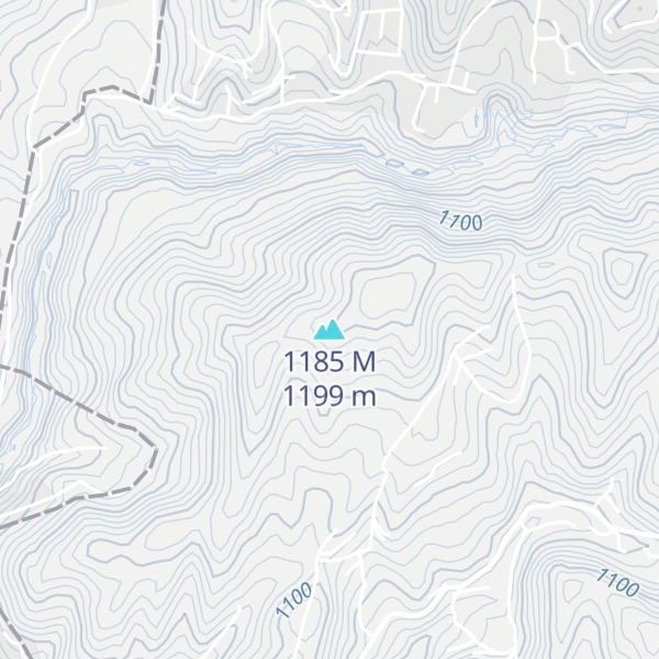 Map of 1185 M