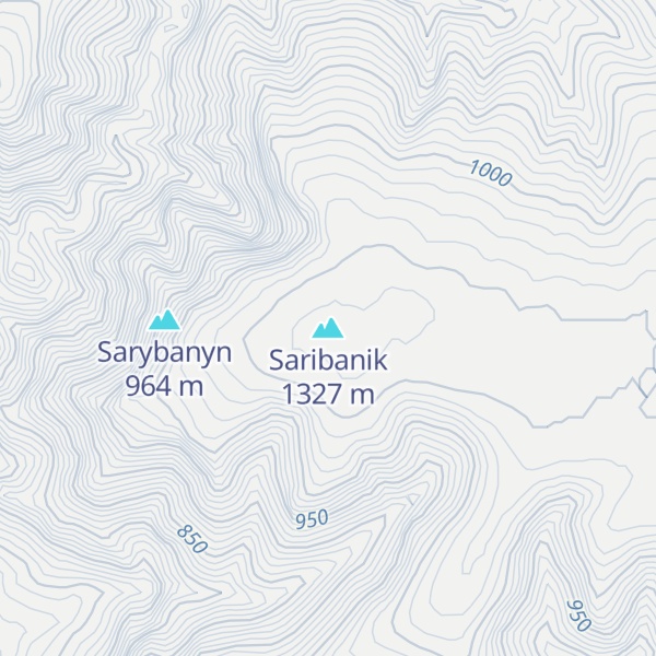 Map of Saribanik