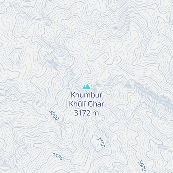 Map of Khumbur Khūlī Ghar