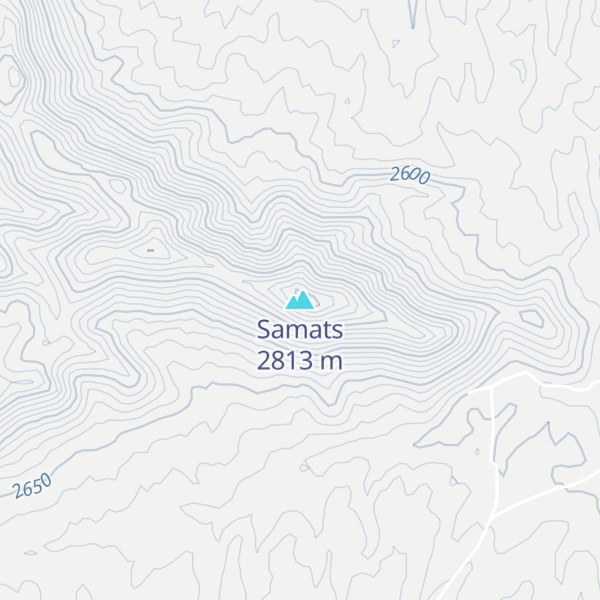 Map of Samats