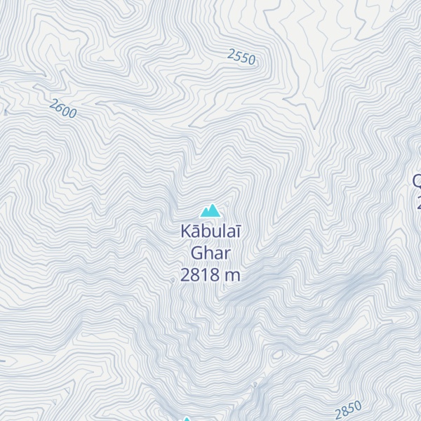 Map of Kābulaī Ghar