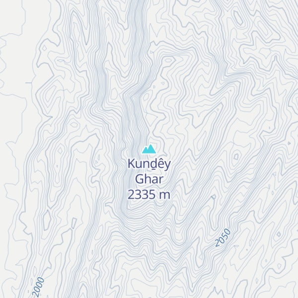 Map of Kunḏêy Ghar