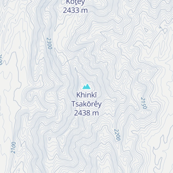 Map of Khinkī Tsakōrêy