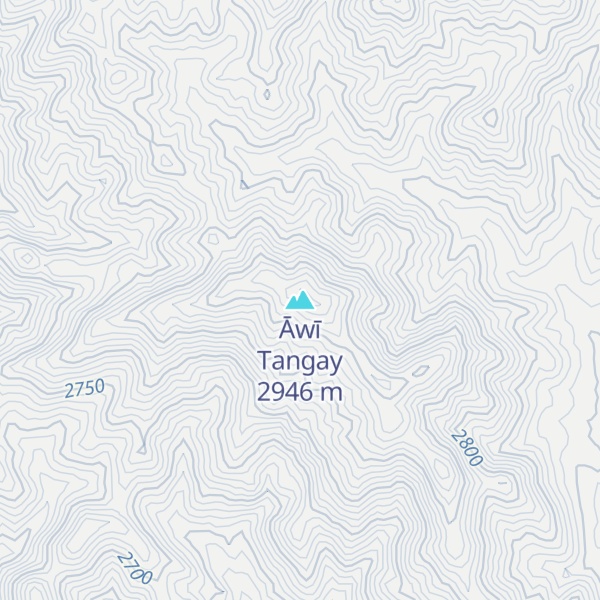 Map of Āwī Tangay