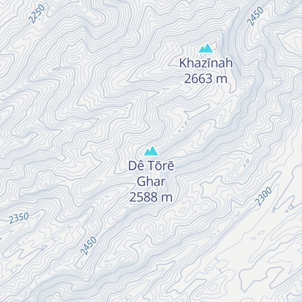 Map of Dê Tōrē Ghar