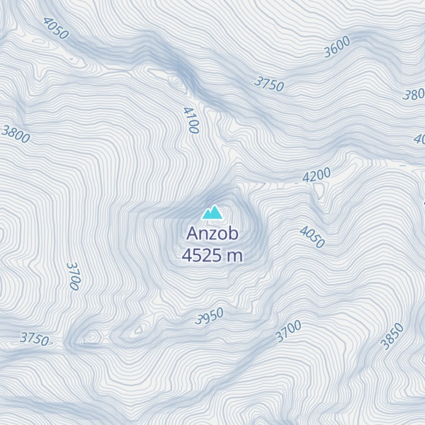 Map of Anzob
