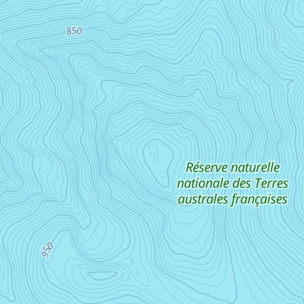 Map of Pic Saint Allouarn