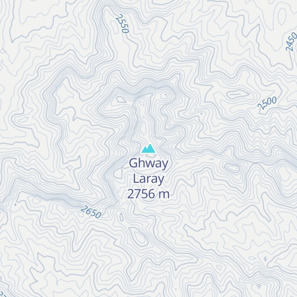 Map of Ghway Laray