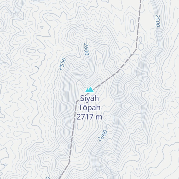 Map of Siyāh Tōpah