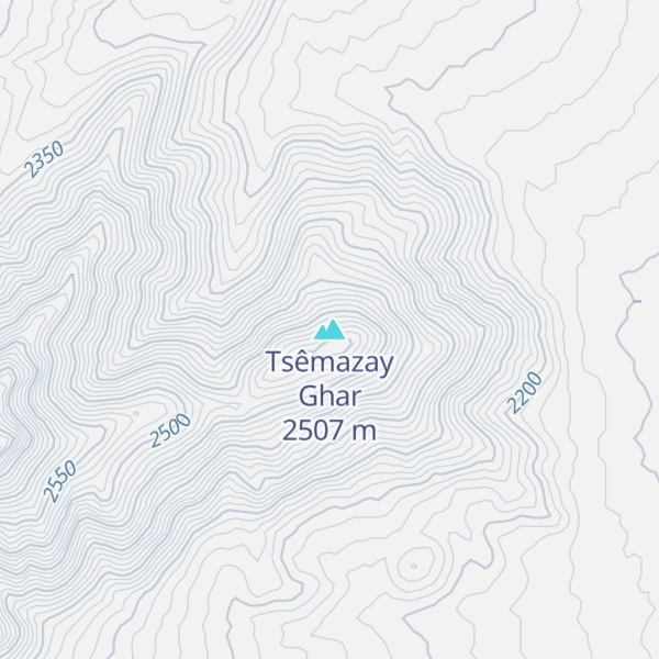 Map of Tsêmazay Ghar
