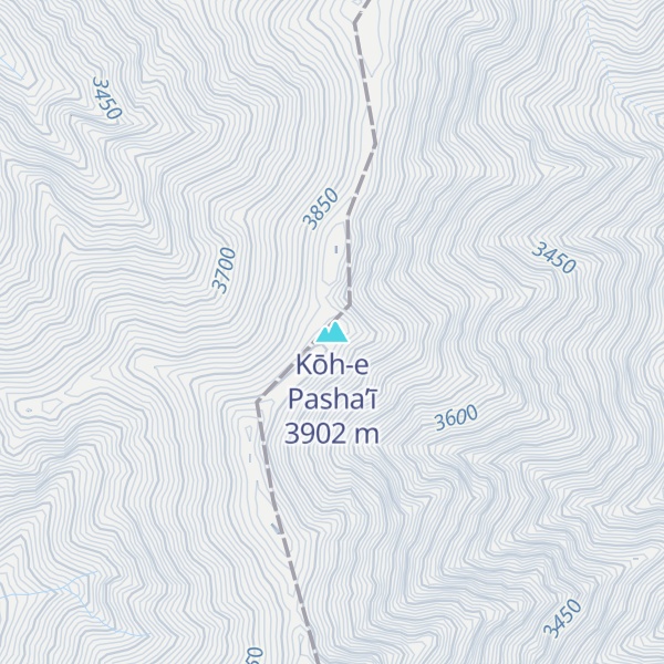 Map of Kōh-e Pasha’ī