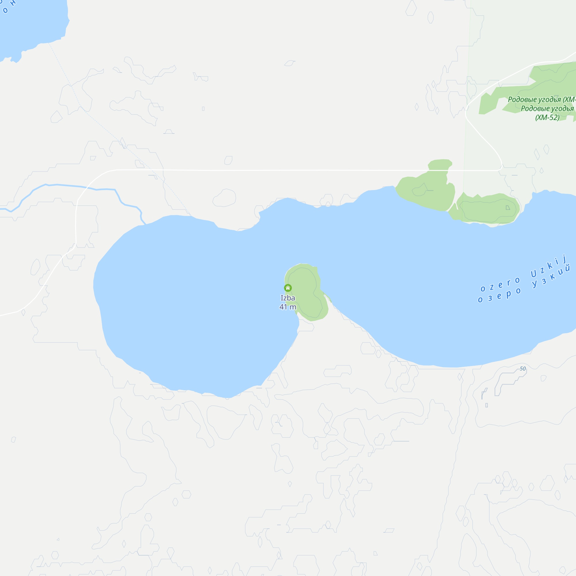 Izba map