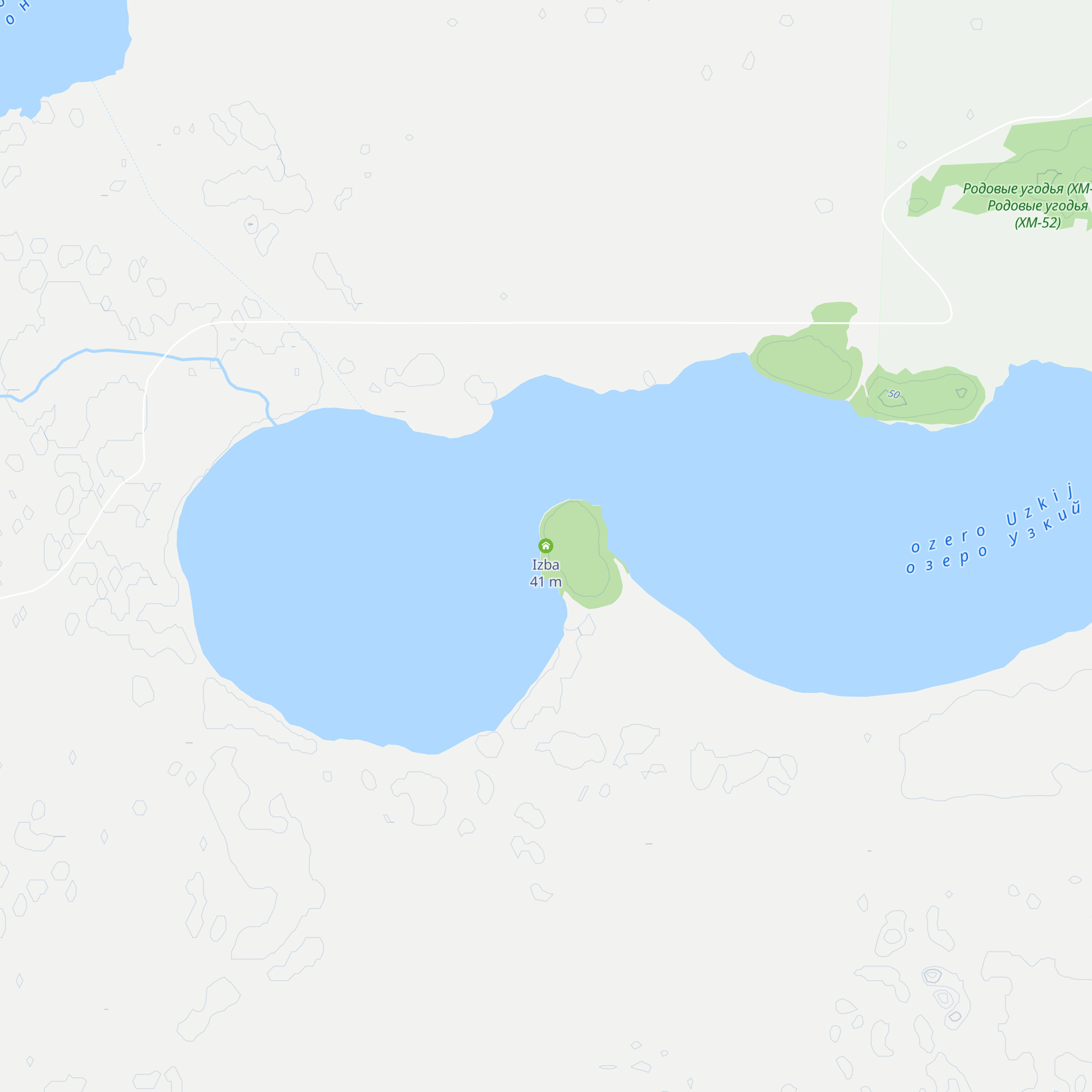 Izba map