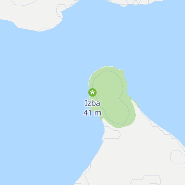 Map of Izba