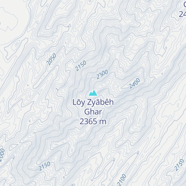 Map of Lōy Zyābêh Ghar