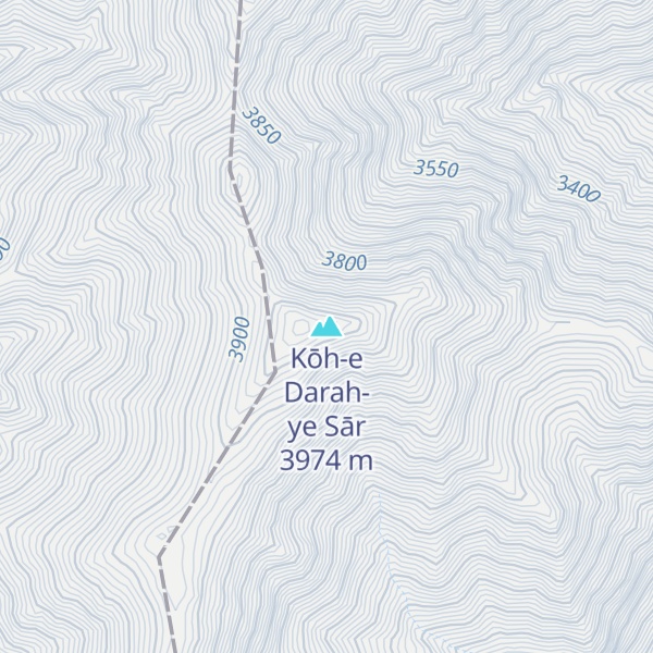 Map of Kōh-e Darah-ye Sār