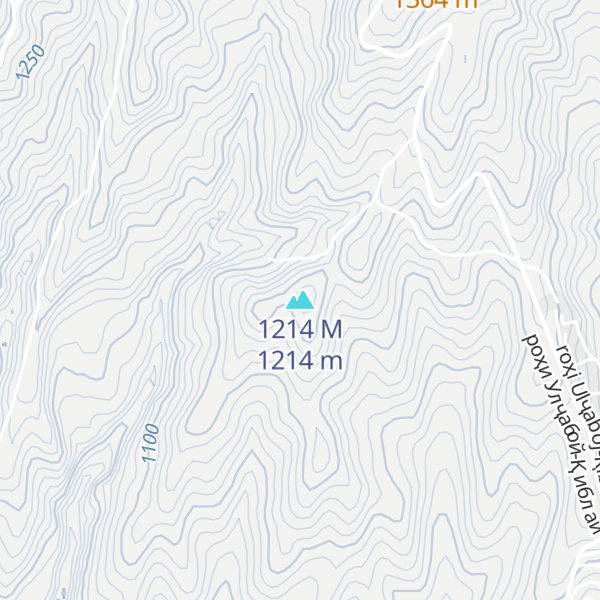Map of 1214 M