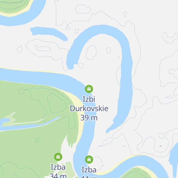 Map of Izbi Durkovskie