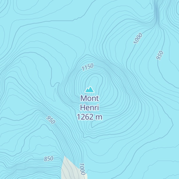 Map of Mont Henri