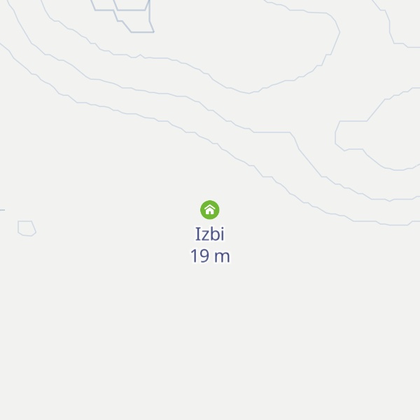 Map of Izbi