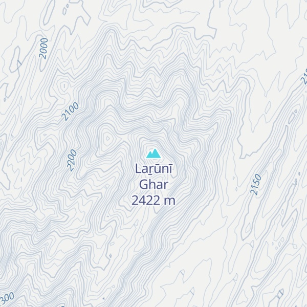 Map of Laṟūnī Ghar