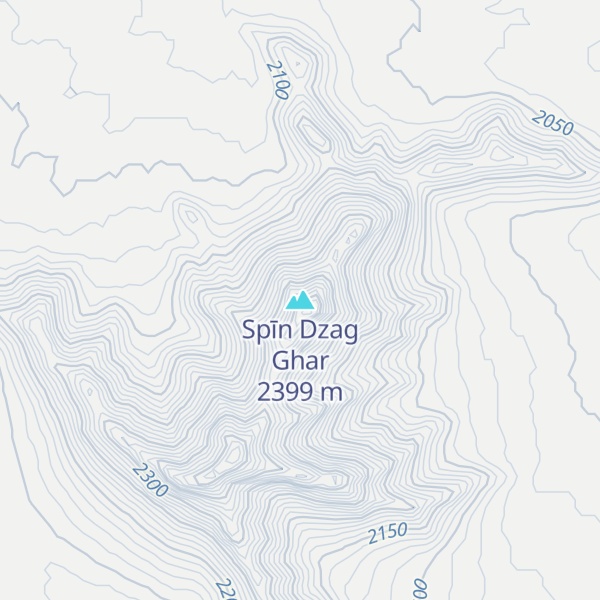 Map of Spīn Dzag Ghar