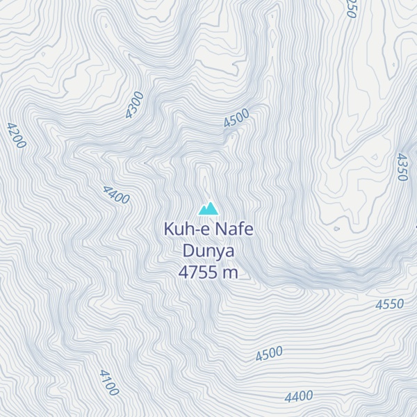Map of Kuh-e Nafe Dunya