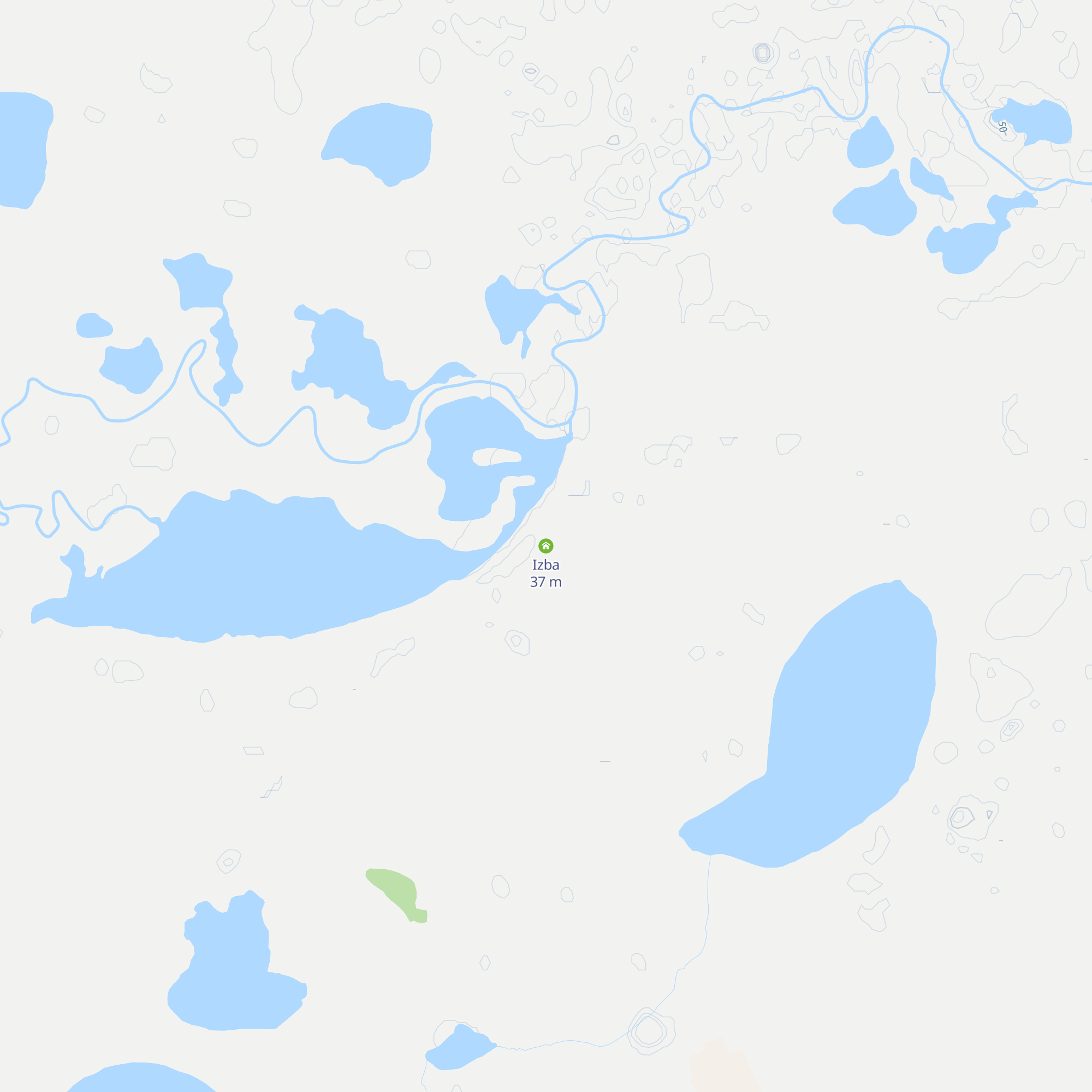 Izba map