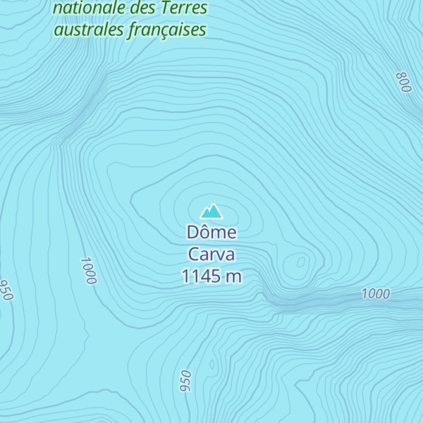 Map of Dôme Carva