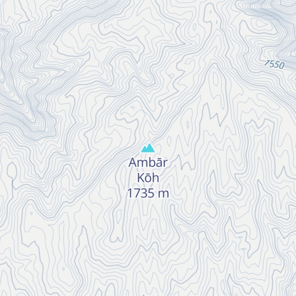 Map of Ambār Kōh