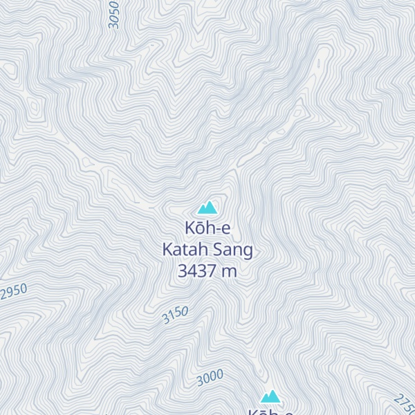 Map of Kōh-e Katah Sang
