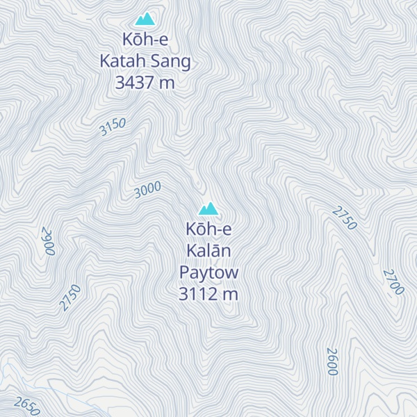 Map of Kōh-e Kalān Paytow