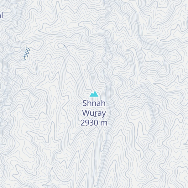 Map of Shnah Wuṟay