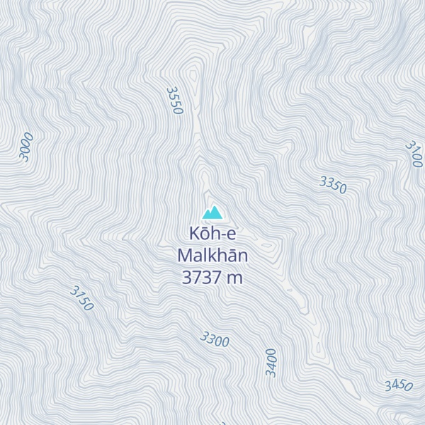 Map of Kōh-e Malkhān