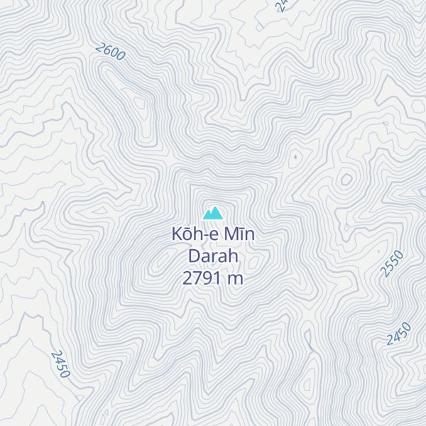 Map of Kōh-e Mīn Darah
