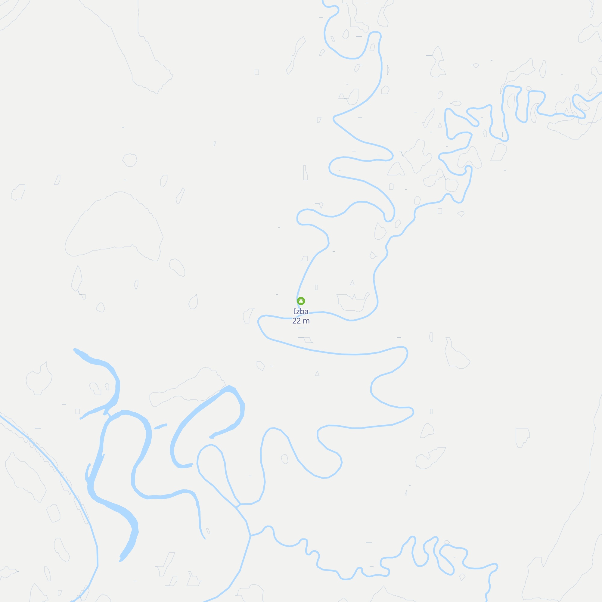 Izba map