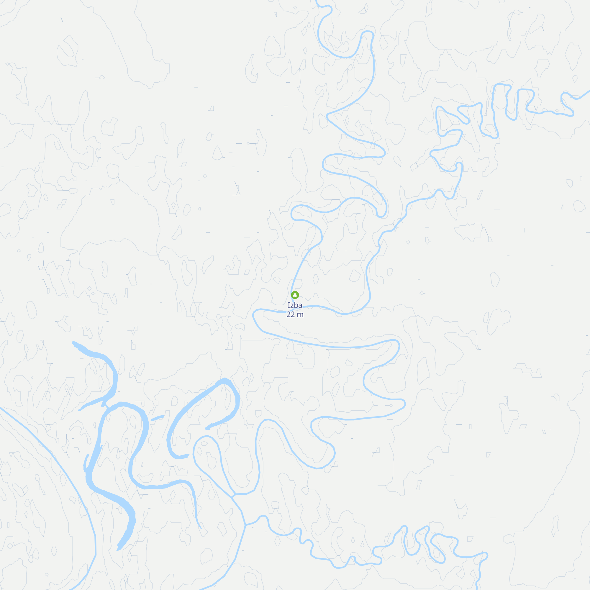 Izba map