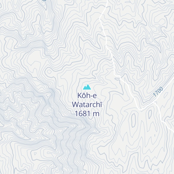 Map of Kōh-e Watarchī