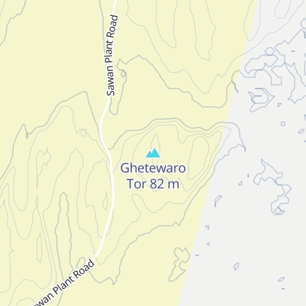 Map of Ghetewaro Tor