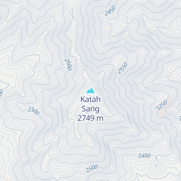 Map of Katah Sang