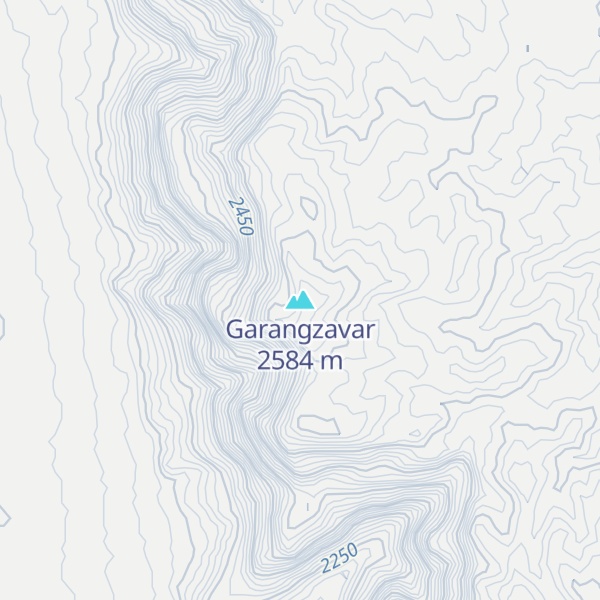 Map of Garangzavar
