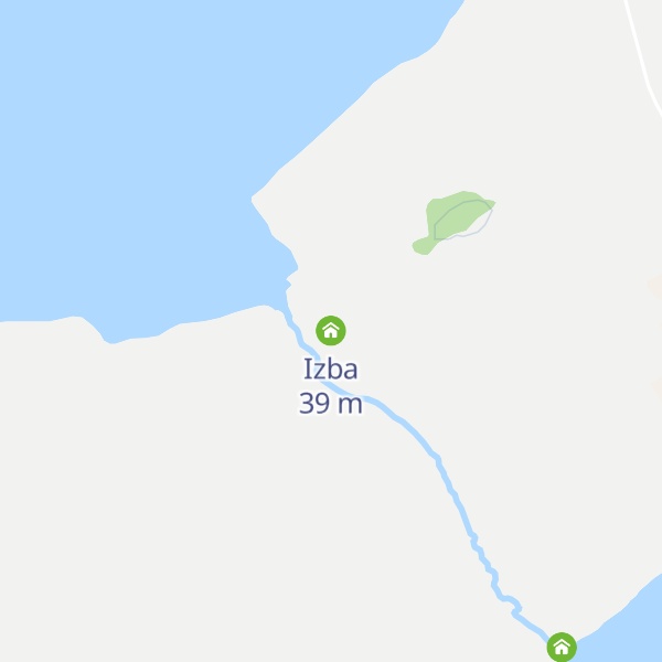 Map of Izba
